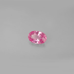 Zaffiro naturale rosa da 0,59 ct, taglio ovale, VS