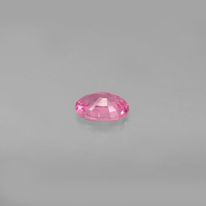 Zaffiro naturale rosa da 0,59 ct, taglio ovale, VS