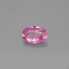 Zaffiro naturale rosa da 0,57 ct, taglio ovale, VVS-VS