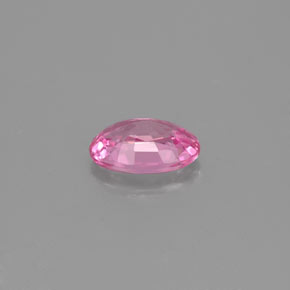 Zaffiro naturale rosa da 0,57 ct, taglio ovale, VVS-VS