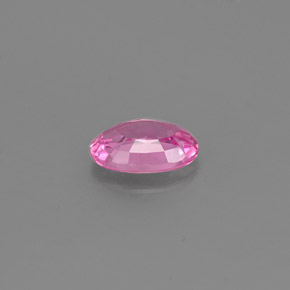 Zaffiro naturale rosa da 0,54 ct, taglio ovale, VS