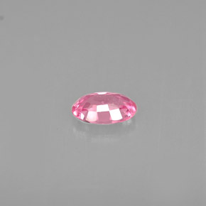 Zaffiro naturale rosa da 0,59 ct, taglio ovale, VS