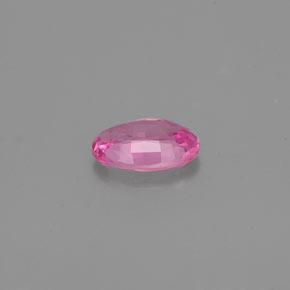 Zaffiro naturale rosa da 0,53 ct, taglio ovale, VVS