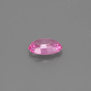 Zaffiro naturale rosa da 0,48 ct, taglio ovale, VS