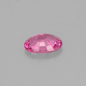 Zaffiro naturale rosa da 0,49 ct, taglio ovale, VVS