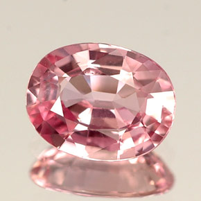 Zaffiro Rosa naturale da 1.05 ct, Taglio ovale, VVS