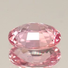 Zaffiro Rosa naturale da 1.05 ct, Taglio ovale, VVS