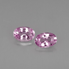 Zaffiro naturale rosa da  ct, taglio ovale, VVS