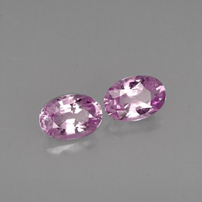 Zaffiro naturale rosa da  ct, taglio ovale, VVS