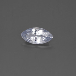 Zaffiro naturale blu da 0,48 ct, marchesa, VS-SI