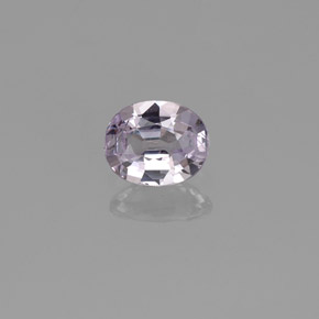 Zaffiro naturale bianco da 0,42 ct, taglio ovale, VS-SI