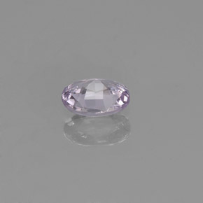 Zaffiro naturale bianco da 0,42 ct, taglio ovale, VS-SI
