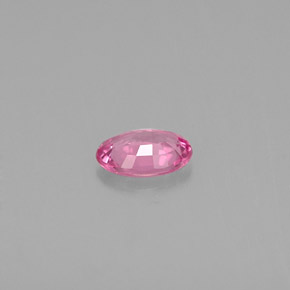 Zaffiro naturale rosa da 0,45 ct, taglio ovale, VVS