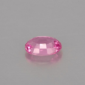 Zaffiro naturale rosa da 0,55 ct, taglio ovale, VS