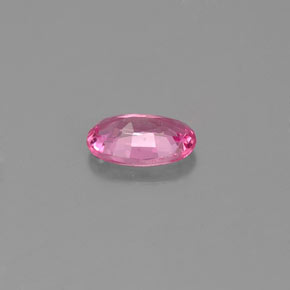 Zaffiro naturale rosa da 0,54 ct, taglio ovale, VS