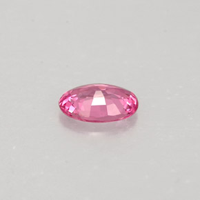 Zaffiro naturale rosa da 0,47 ct, taglio ovale, IF
