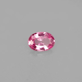 Zaffiro naturale rosa da 0,47 ct, taglio ovale, VVS-VS