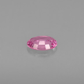 Zaffiro naturale rosa da 0,53 ct, taglio ovale, VVS