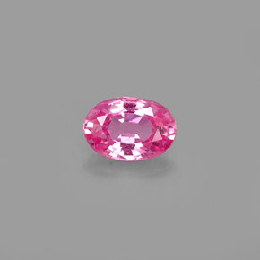 Zaffiro naturale rosa da 0,49 ct, taglio ovale, VVS