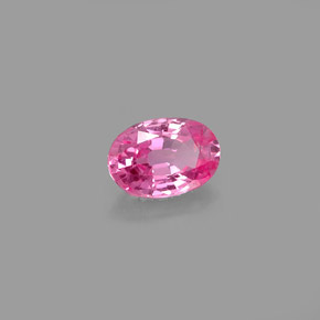 Zaffiro naturale rosa da 0,49 ct, taglio ovale, VVS