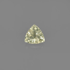 Zaffiro naturale verde da 0,68 ct, trillion, VVS-VS