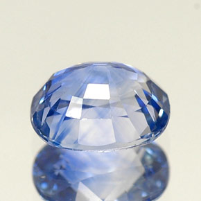 Zaffiro naturale blu da 1,32 ct, taglio a cuscino, VVS-VS