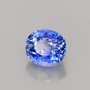 Zaffiro naturale blu da 1,02 ct, taglio ovale, VVS-VS