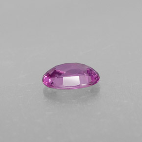 Zaffiro naturale porpora da 0,57 ct, taglio ovale, VVS-VS