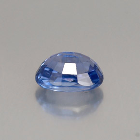 Zaffiro naturale blu da 1,00 ct, taglio ovale, VS
