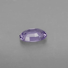Zaffiro naturale viola da 0,57 ct, taglio ovale, VVS-VS