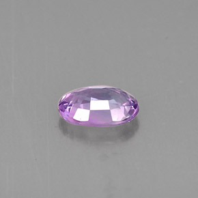 Zaffiro naturale viola da 0,61 ct, taglio ovale, VVS-VS