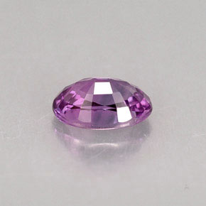 Zaffiro naturale viola da 0,63 ct, taglio ovale, VVS-VS