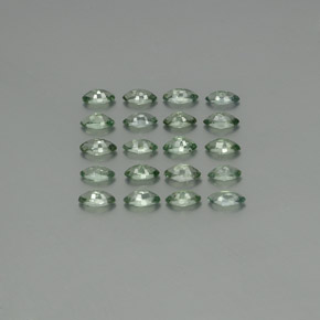 Zaffiro naturale verde da 4,39 ct, marchesa, VS