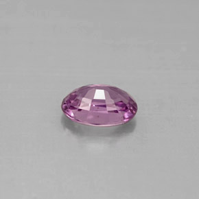 Zaffiro naturale viola da 0,63 ct, taglio ovale, VVS-VS