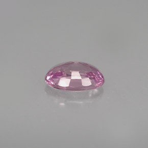 Zaffiro naturale viola da 0,63 ct, taglio ovale, VVS