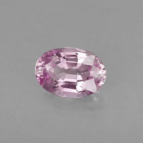 Zaffiro naturale rosa da 0,59 ct, taglio ovale, VVS