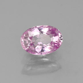Zaffiro naturale viola da 0,66 ct, taglio ovale, VVS