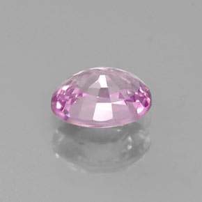 Zaffiro naturale viola da 0,66 ct, taglio ovale, VVS