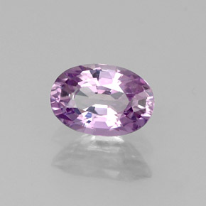 Zaffiro naturale viola da 0,61 ct, taglio ovale, VVS-VS