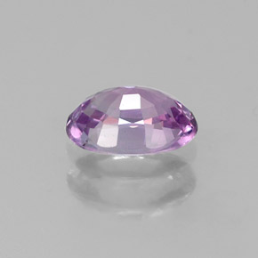 Zaffiro naturale viola da 0,61 ct, taglio ovale, VVS-VS