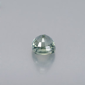 Zaffiro naturale verde da 0,62 ct, taglio a cuscino, VS
