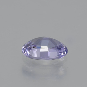 Zaffiro naturale blu da 0,58 ct, taglio ovale, VVS-VS