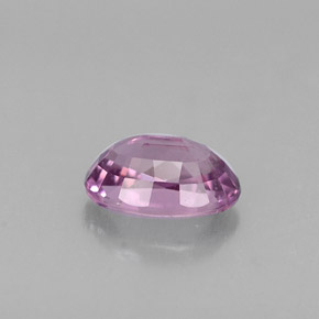 Zaffiro naturale viola da 0,63 ct, taglio ovale, VS