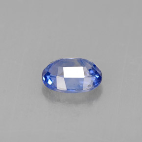 Zaffiro naturale blu da 0,88 ct, taglio ovale, VVS