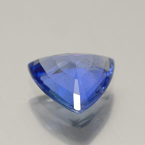 Zaffiro naturale blu da 1,85 ct, trillion, VS