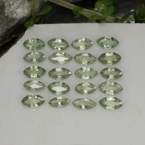 Zaffiro naturale verde da 3,22 ct, marchesa, VS