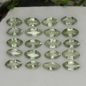 Zaffiro naturale verde da 3,22 ct, marchesa, VS