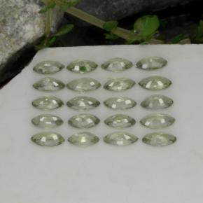 Zaffiro naturale verde da 3,22 ct, marchesa, VS