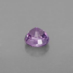 Zaffiro naturale rosa da 0,48 ct, taglio rotondo, VVS-VS