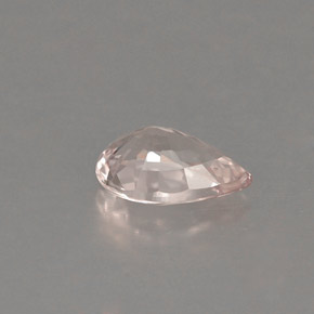 Zaffiro naturale rosa da 0,48 ct, taglio a pera, VVS-VS